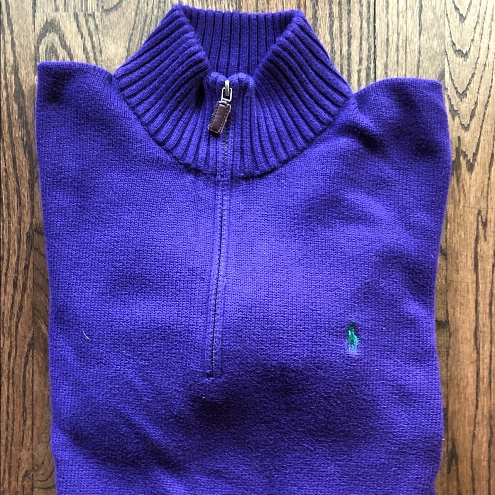 Ralph Lauren 1/4 zip sweater